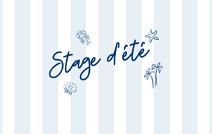 Stage Vacances d'été