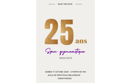 25 ans du spuc gymnastique